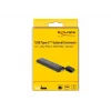 Case per SSD DeLOCK 42635 nero M.2