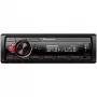 Pioneer MVH-130DAB - nero - rosso - 1 DIN - 200 W - 50 W - Android - manopola