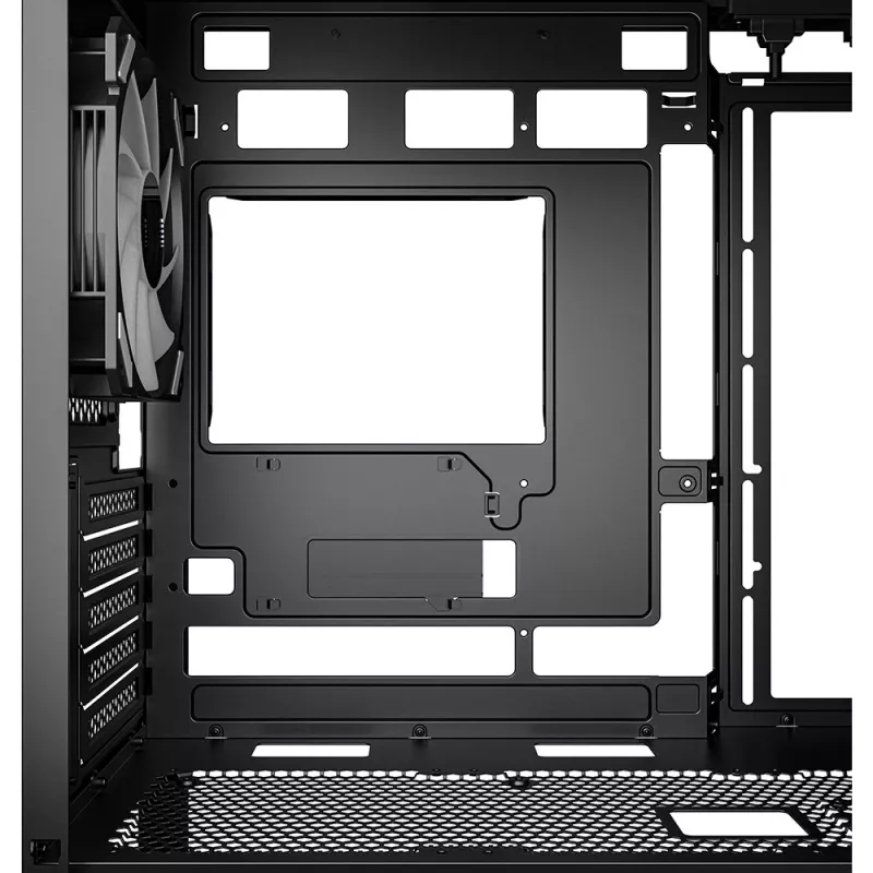 Sharkoon MK4W RGB Strip Micro Tower nero