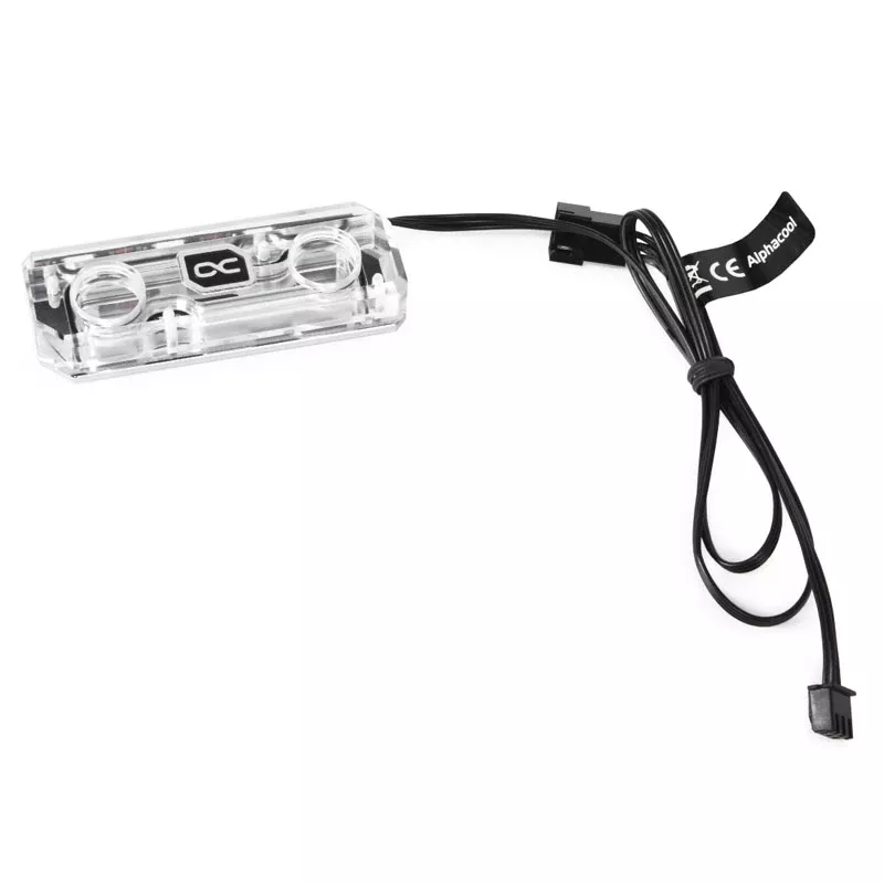 Dissipatore ad acqua per SSD Alphacool HDX Apex M.2 2280, acrilico aRGB