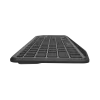 Natec Turbot 2 | Tastiera | Wireless | US | Bluetooth | nero/grigio