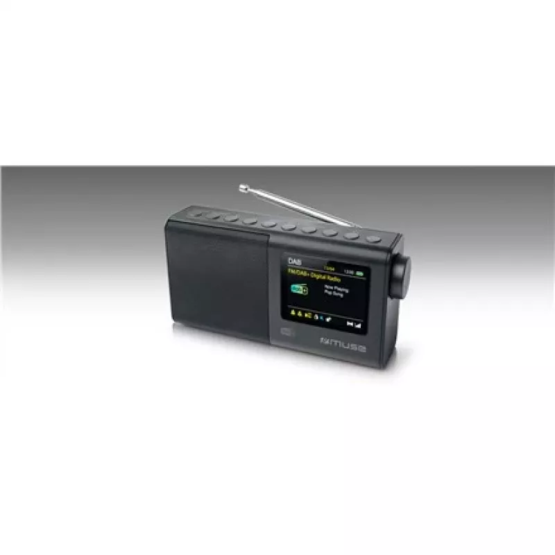 Radio portatile muse M-117 DB — DAB/DAB+/FM, 3W RMS, TFT 2,8