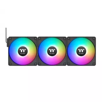 Ventola Thermaltake CT140 EX ARGB Sync 14 cm cuscinetto idraulico nera