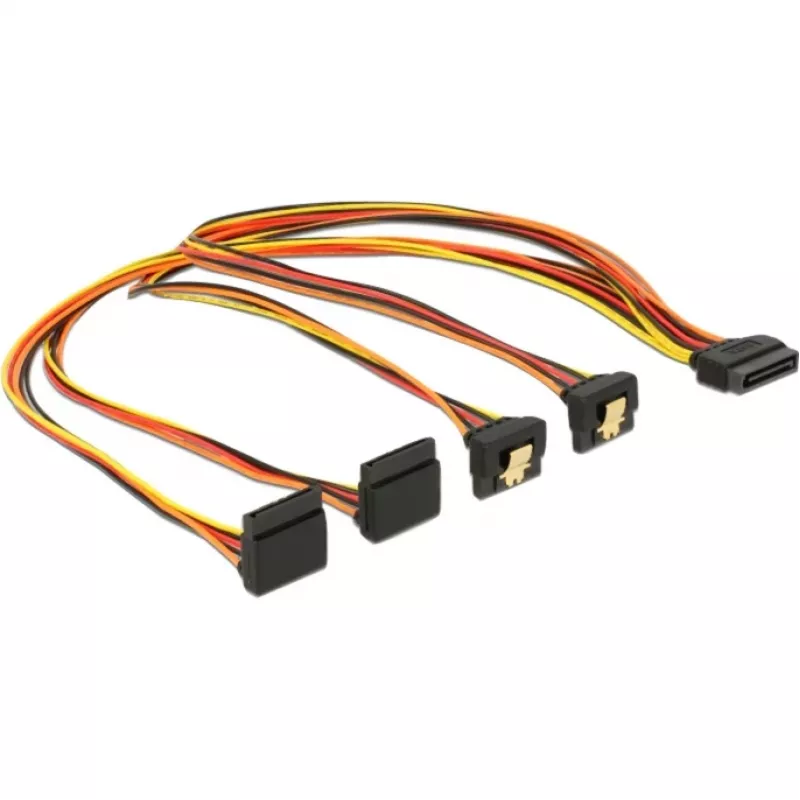 Accessorio di connettività Delock 60155 nero