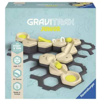 Ravensburger GraviTrax Junior set di partenza S Start & Run giocattolo pista di biglie (27531)