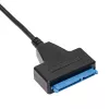 Cavo adattatore SATA a USB-A 3.0 Akyga AK-CA-86 per unità da 2,5 pollici, 0,3 m, nero