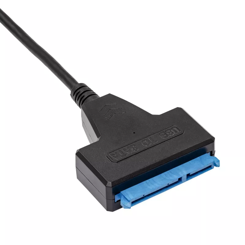 Cavo adattatore SATA a USB-A 3.0 Akyga AK-CA-86 per unità da 2,5 pollici, 0,3 m, nero