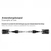 Cavo adattatore Good Connections RJ45 a RS232 seriale