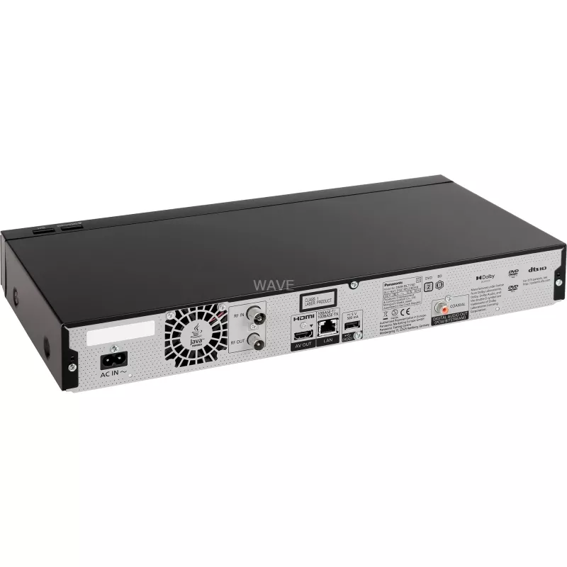 Panasonic DMR-BCT760 - Registratore Blu-ray 3D con sintonizzatore TV e HDD - upscaling - Ethernet, Wi-Fi (DMR-BCT760AG)