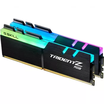 DIMM 16 GB DDR4-3600 (2x 8 GB) kit dual, memoria nero, F4-3600C18D-16GTZR, Trident Z RGB, INTEL XMP