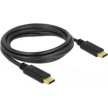 Cavo USB DeLOCK 83324 USB 2.0 2 m USB-C nero