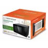 Esperanza EKO009 Horneado forno a microonde solo, da appoggio, 700 W, 20 l, piatto rotante da 24,5 cm, nero