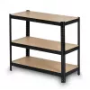 Scaffale in metallo nero 150X75X30CM