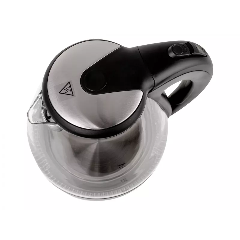 Bollitore | Adler | Bollitore | AD 1224 | Standard | 2000 W | 1,5 L | vetro | base girevole a 360° | nero