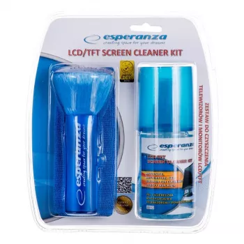 Kit di pulizia ESPERANZA ES112 per schermi LCD/TFT/plasma, 200 ml