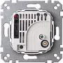 Merten 536302 inserto termostato ambiente, On/Off, 230 V AC 10 A