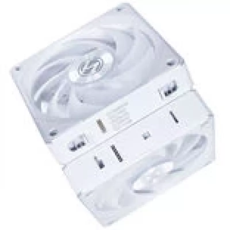 Ventola per case Lian Li UNI FAN 12CL1W3W bianca wireless 120mm — 120mm, compatibile hub PWM, modulare