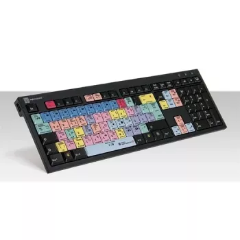 Tastiera Logickeyboard Adobe Premiere Pro CC QWERTZ tedesco multicolore