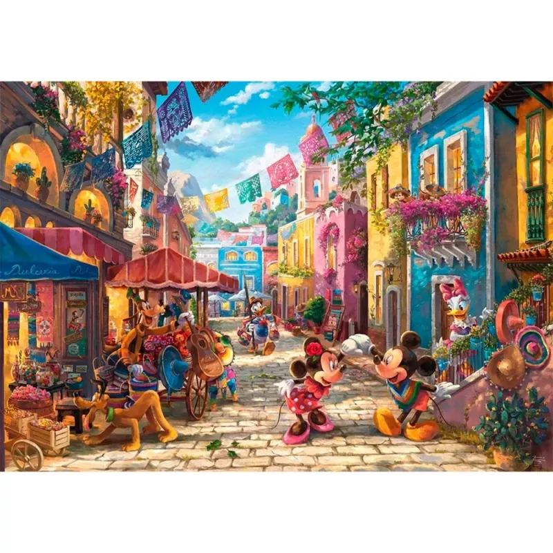 Disney, Mickey & Minnie in Mexiko 6000 57397, puzzle 6000 pezzi