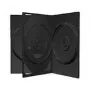 MediaRange custodia per 3 DVD nero – capacità: 3 CD, 3 DVD – confezione da 50 – nero (BOX15)