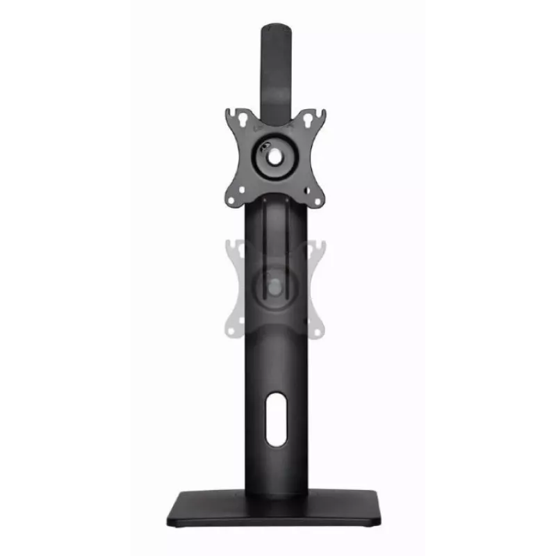 Supporto da tavolo per monitor Gembird MS-D1-01 regolabile in altezza nero