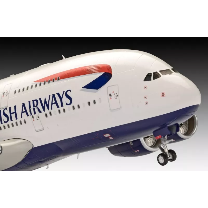 Revell 03922 Airbus A380-800 British Airways kit di modellismo in plastica, 1:144