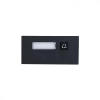 Modulo pulsante di chiamata DAHUA VTO4202FB-MB1 — nero, 1000 × 49,9 × 30,5 mm