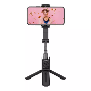 Stabilizzatore per fotocamera smartphone Hohem iSteady Q nero 360° pan-roll