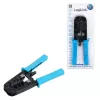 LogiLink WZ0019 pinza crimpatrice multimodulare, 8P/6P/4P, nero/blu