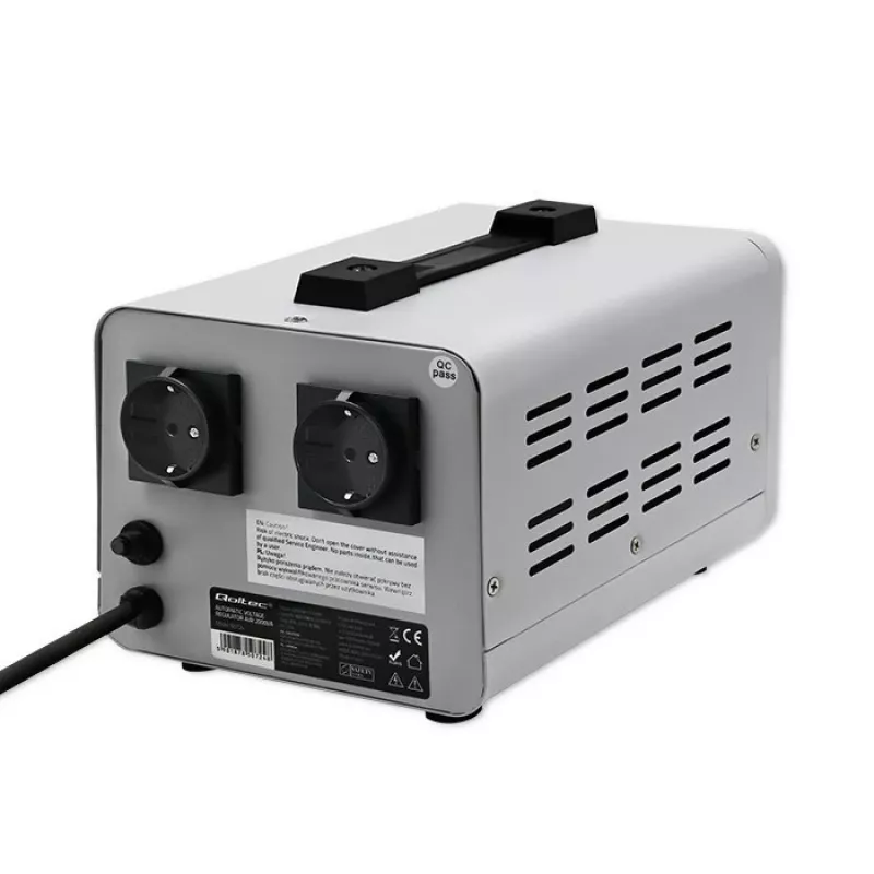 Qoltec 50724 stabilizzatore automatico di tensione AVR 2000VA