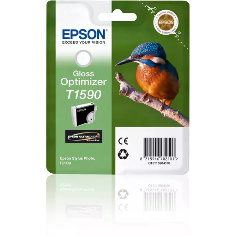 Epson T1590 Gloss Optimizer, ottimizzatore di lucido, inchiostro pigmentato, 1 pezzo