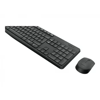 Set tastiera e mouse wireless Logitech MK235
