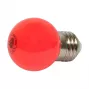 Synergy 21 LED Retrofit E27 Lampadina a goccia G45 rossa 1 Watt per catena luminosa
