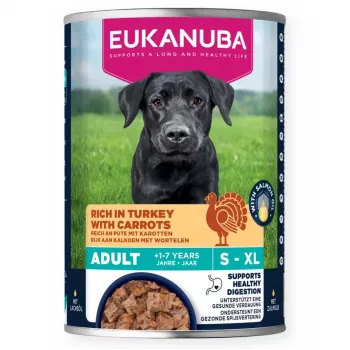 EUKANUBA Dog Can LC Adult tacchino e carota 400 g cibo umido per cani