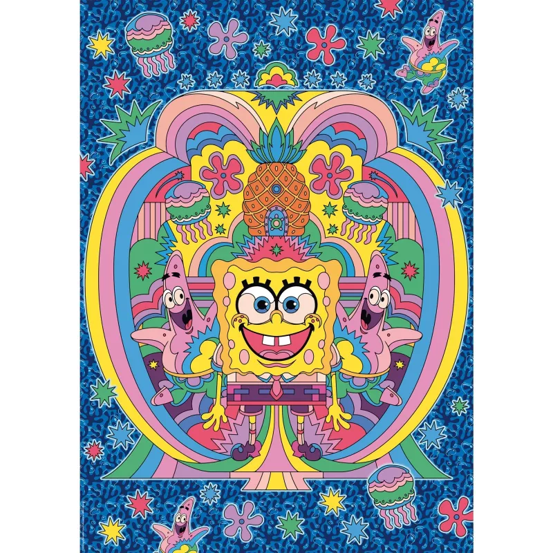 Hommage an SpongeBob, puzzle 1000 pezzi