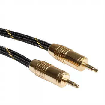 ROLINE GOLD cavo di collegamento audio 3,5mm connettore maschio / connettore maschio 10,0m (11.09.4289)