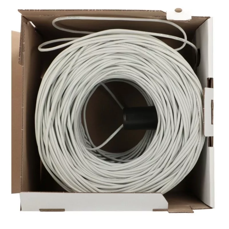 Cavo di rete Extralink Twisted-Pair CAT5E FTP per interni 305M grigio
