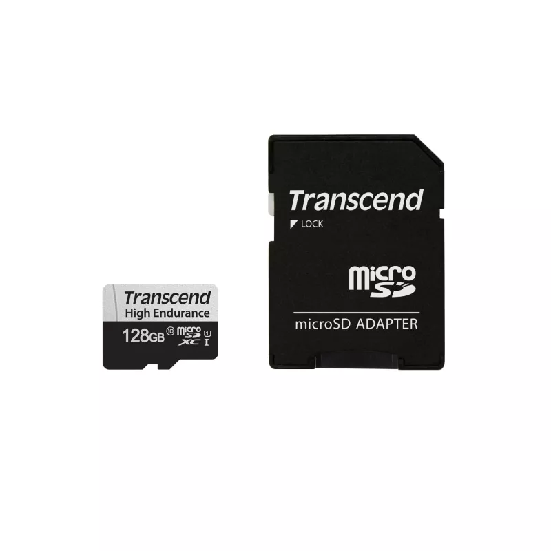 Memoria flash Transcend 128GB MicroSDXC UHS-I 350V
