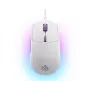 SteelSeries Rival 3 Gen 2 mouse gaming, bianco
