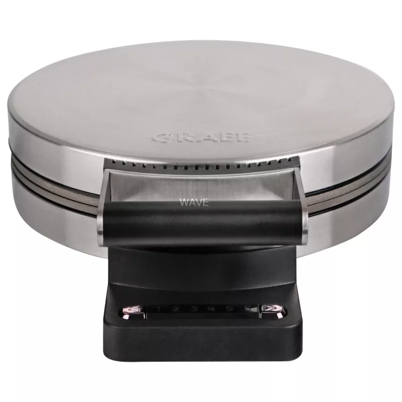 Macchina per waffle Graef HE80EU – macchina per waffle a cono/pretzel, 850 W