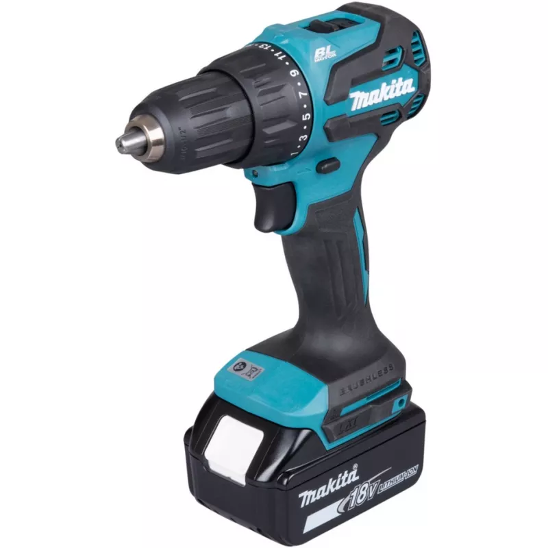 Avvitatore a percussione a batteria DHP490Z, 18V (blu/nero, senza batteria e caricabatterie)
