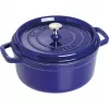 Cocotte in ghisa rotonda Staub 24 cm blu scuro