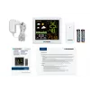 Stazione meteo BLAUPUNKT WS25WH – misurazioni interne/esterne, sensori wireless