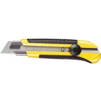 Stanley 1-10-425 taglierino Dynagrip, 25 mm, giallo, nero | Stanley