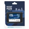 Patriot Memory P220 SSD da 512 GB, 2,5″, SATA III (P220S512G25)
