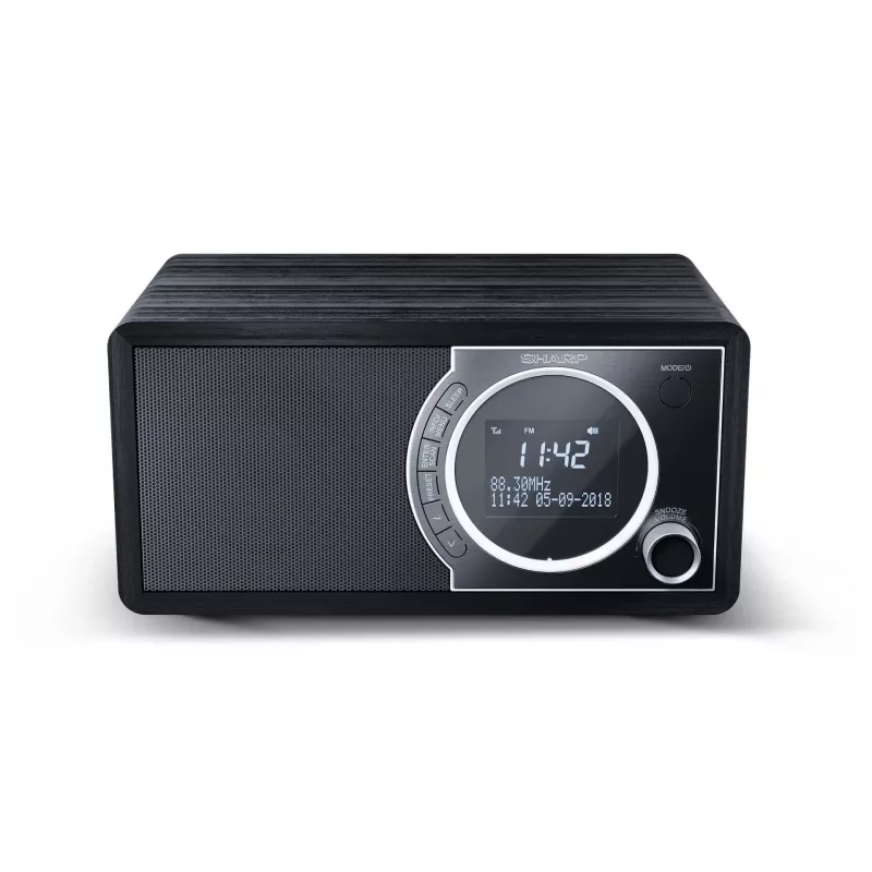 Radio digitale Sharp DR-450 – nero, personale, digitale, DAB, DAB+, FM, 87,5 – 108 MHz, 174,928 – 239,2 MHz, 3 W