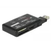 Lettore di schede DeLOCK SuperSpeed USB CF SD Micro SD MS M2 xD 5 Gbps