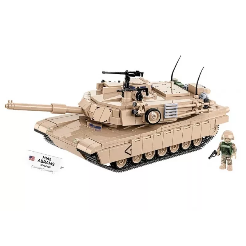Set da costruzione a mattoncini Cobi M1A2 Abrams 1025 pezzi modello COBI-2632