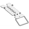 Piastra con foro a serratura ergonomic solutions CHE072-02 per Banksys – piastra di montaggio con foro a serratura