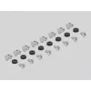 Delock - cassetto per rack - nero - 1U - 48,3 cm (19